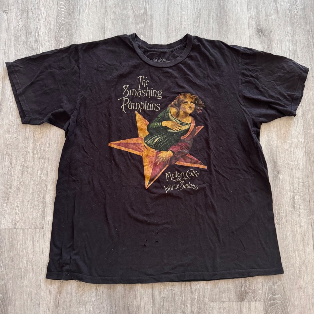The Smashing Pumpkins Mellon Collie Graphic T-Shirt Black XL Mad Engine